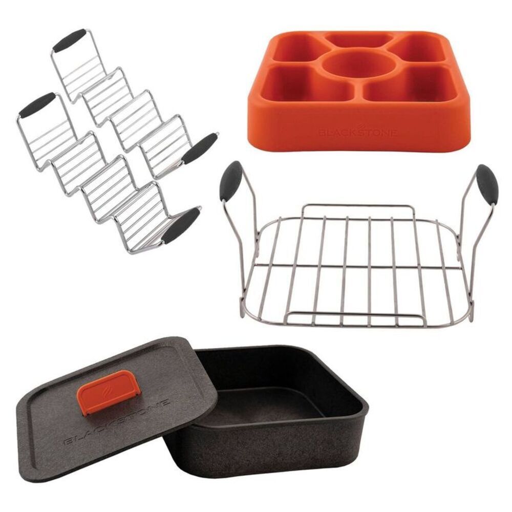 Open Box - Blackstone -  5pc Taco Kit Grill Cookware Set Orange Orange